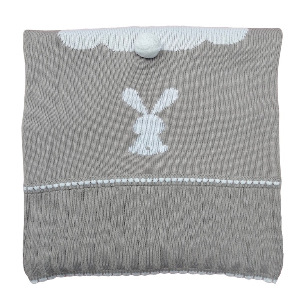 Manta de Hilo Reversible Modelo Conejo