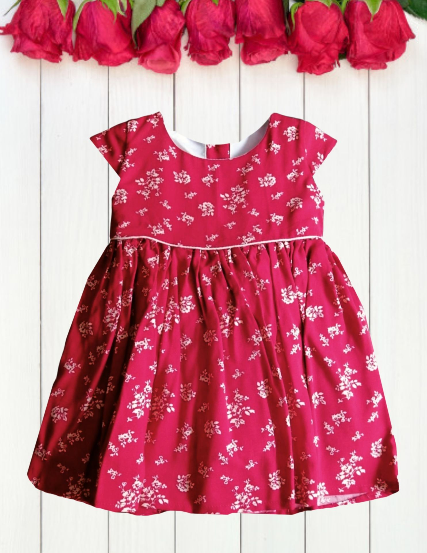 Vestido de Chalis Algodón Diana