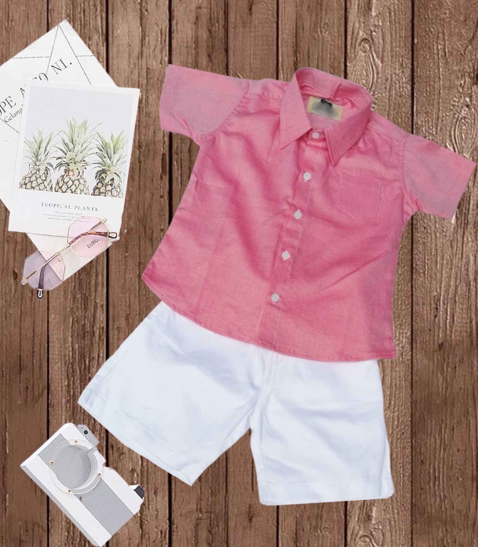Set Camisa Corta y Short | Carlos
