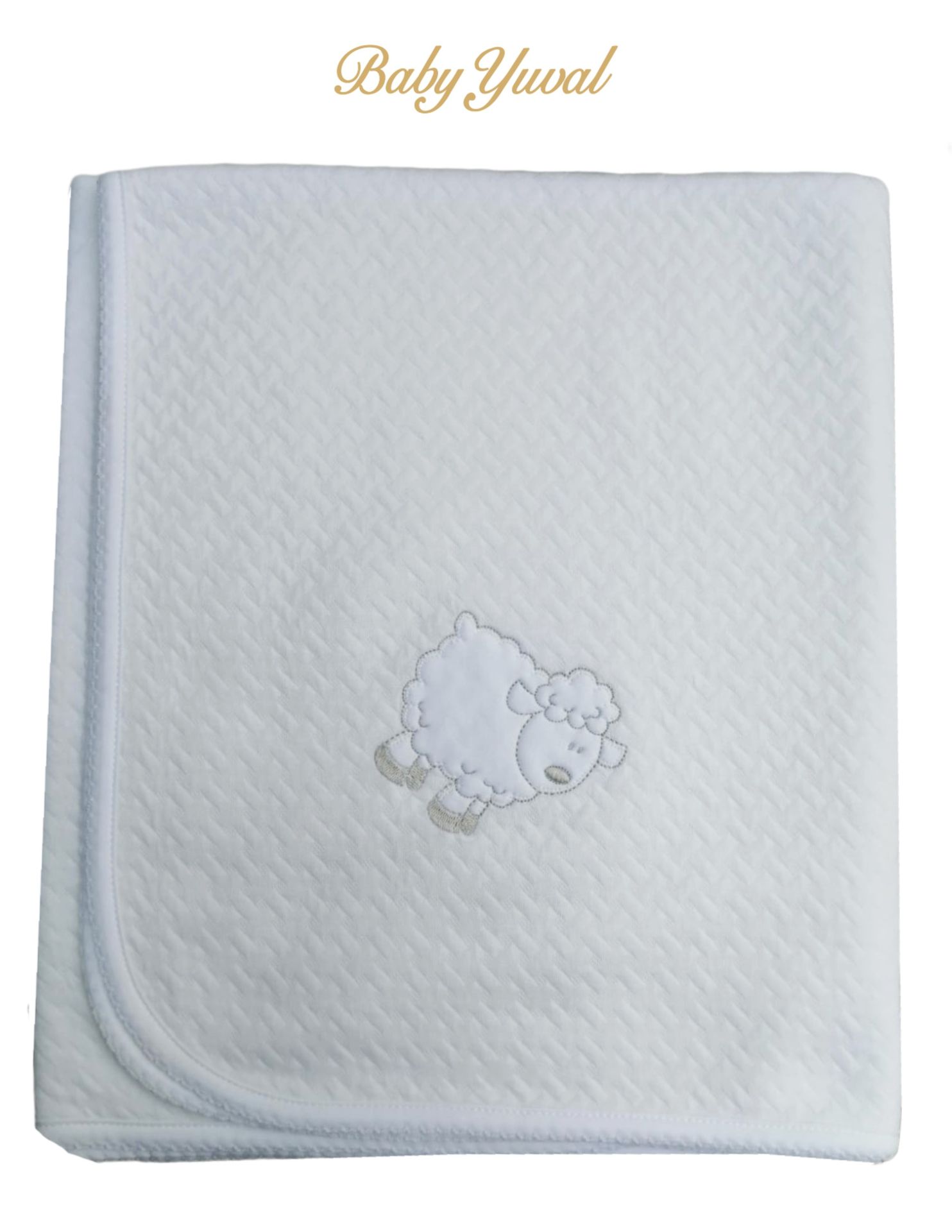 Manta de Jacquard con Algodón Oveja
