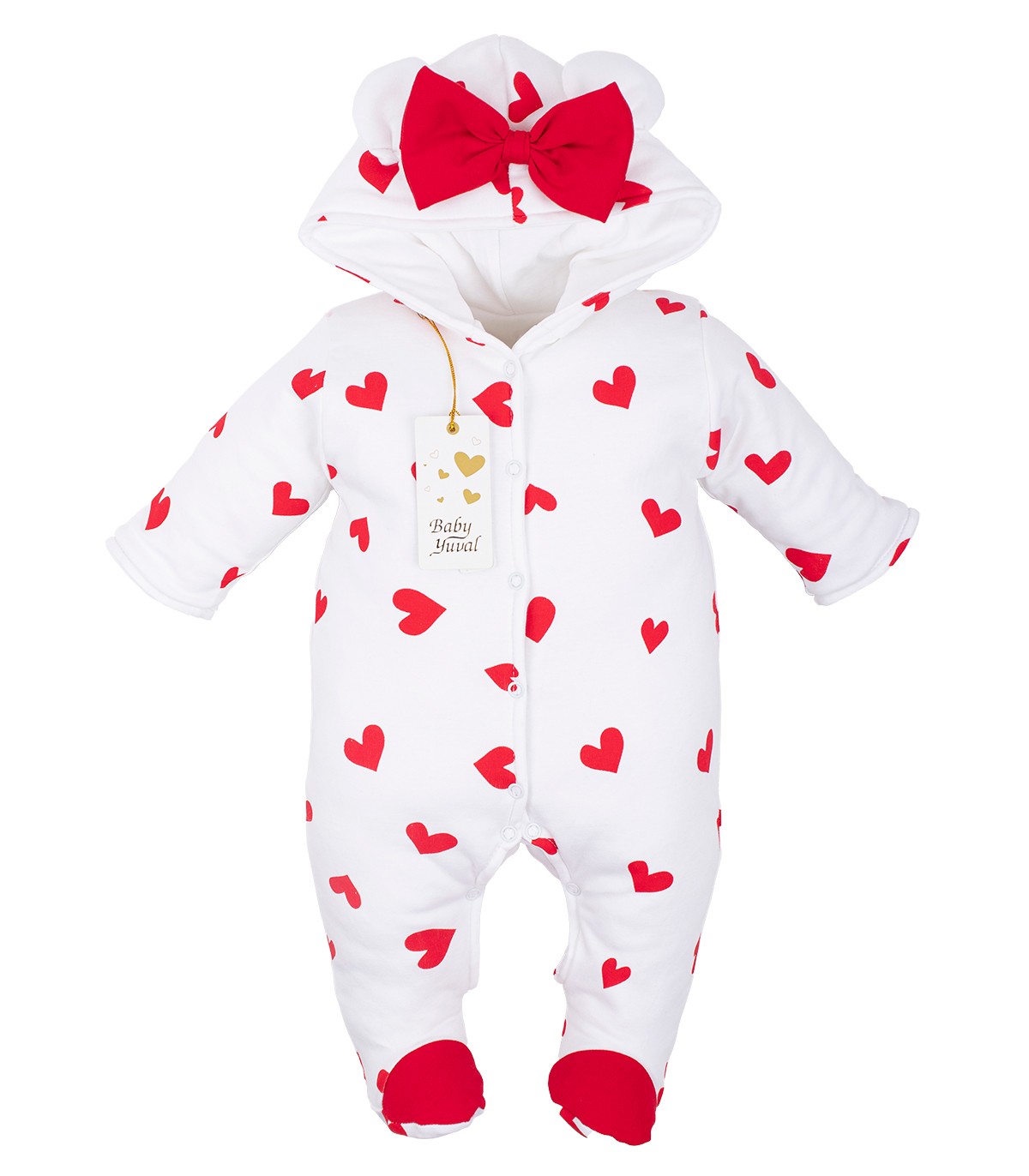 Enterizo Acolchado | Corazoncitos