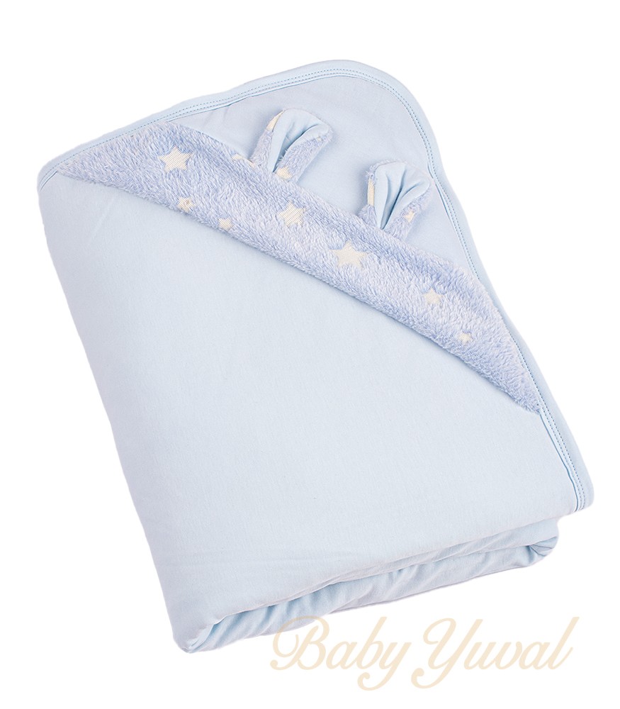 Colcha Plush Acolchada con forro de Algodón | Estrella Celeste