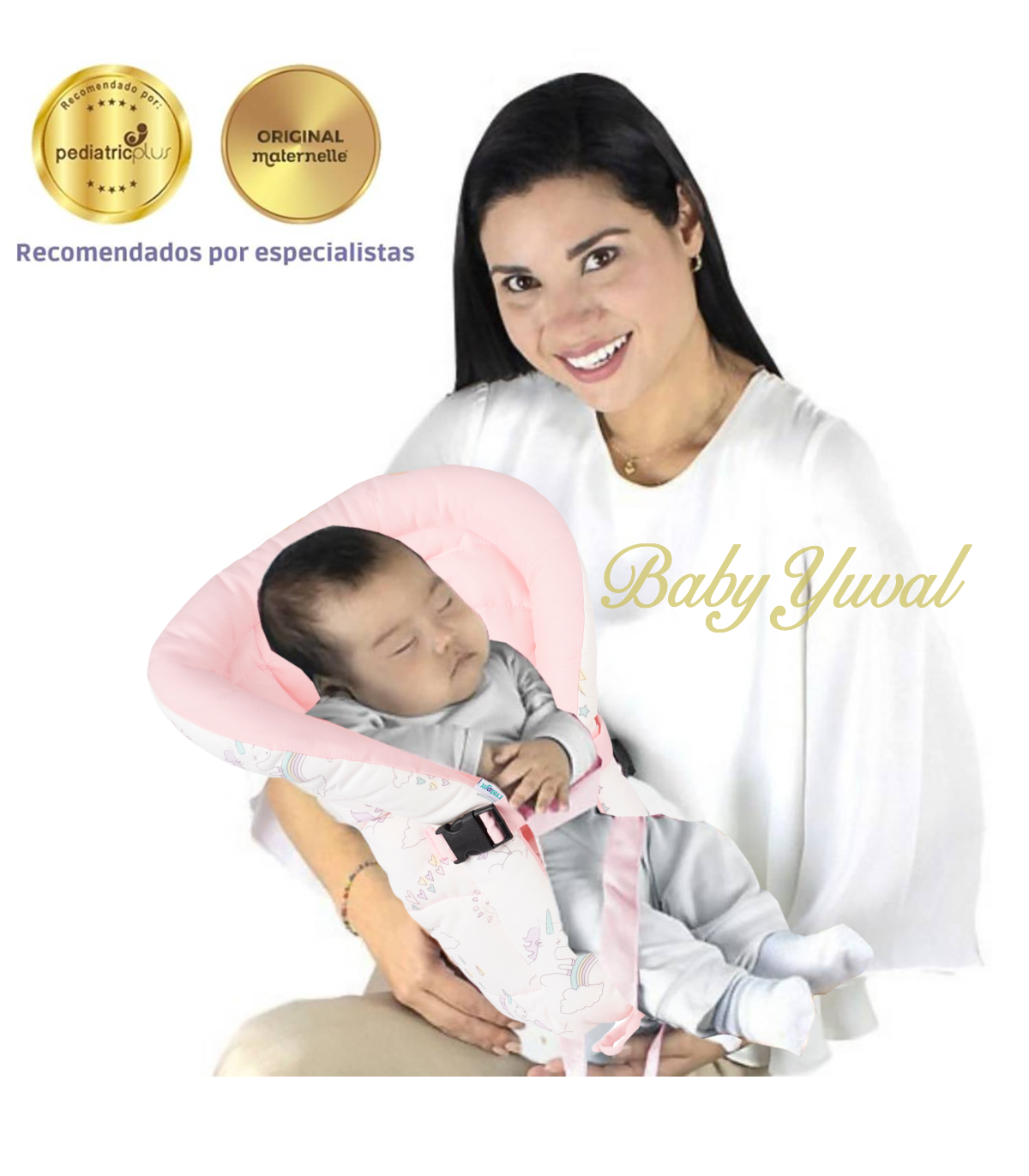 Cojín Ergonómico 3 en 1 | Rosado Unicornio
