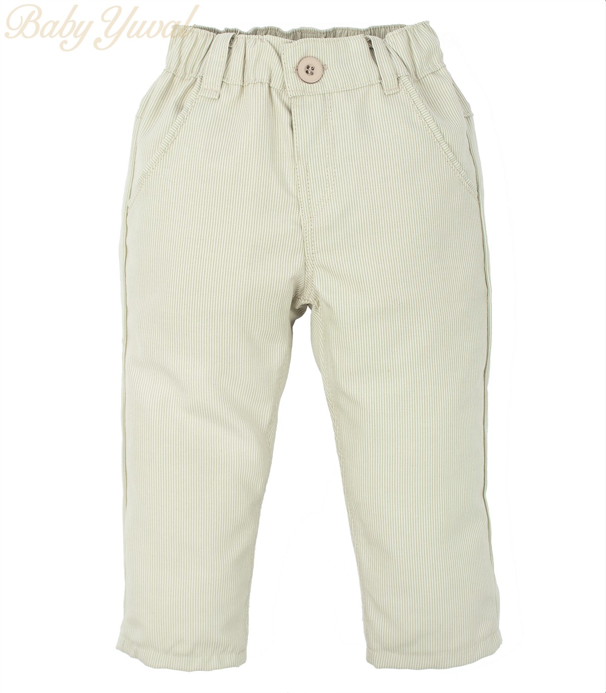 Pantalón Drill Acanalado | Beige