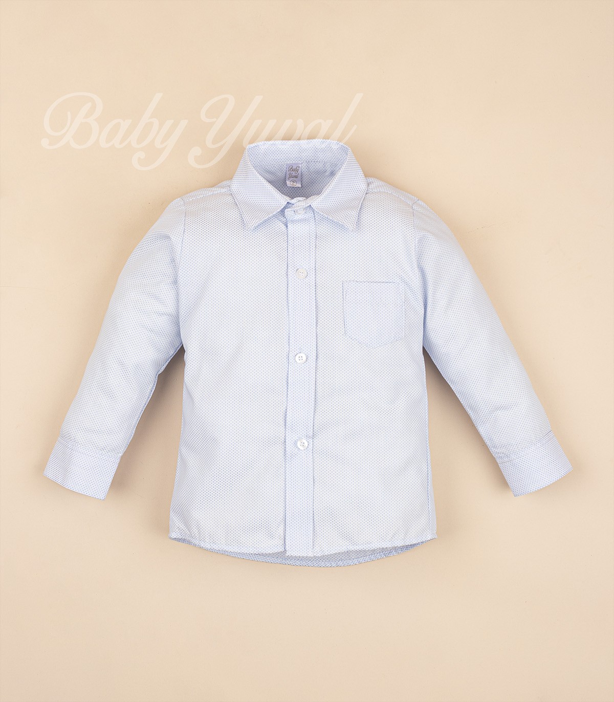 Camisa Manga Larga | Celeste