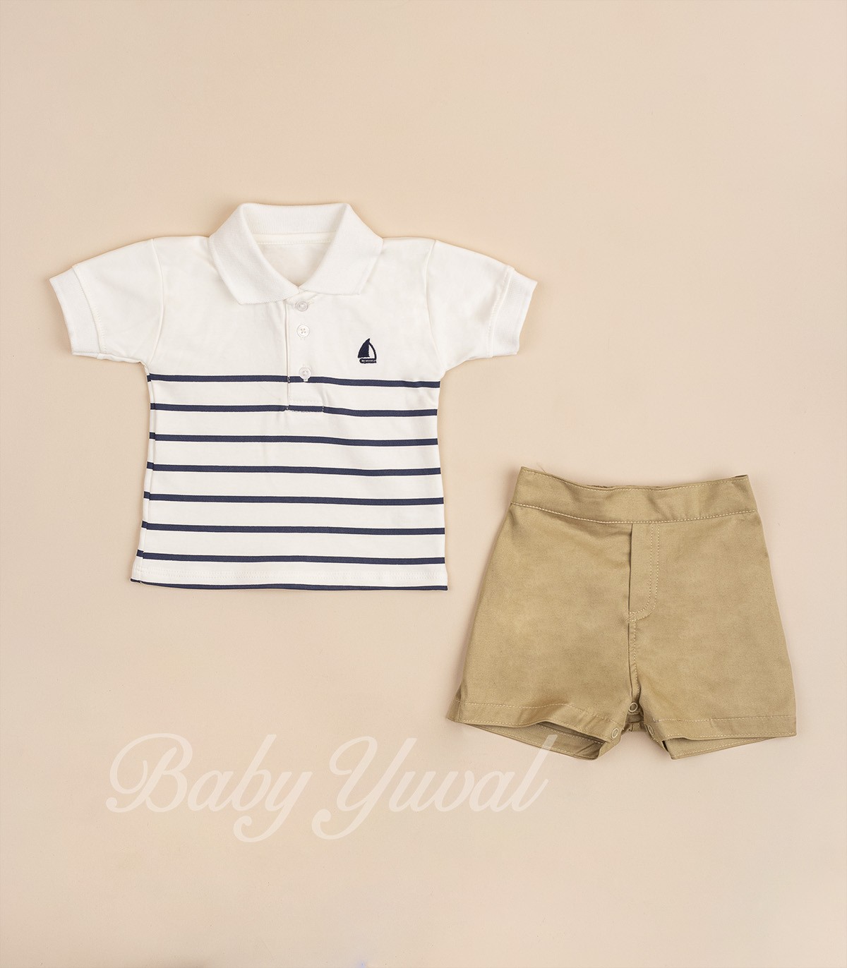 Set Polo Camisero y Short | Little Boat