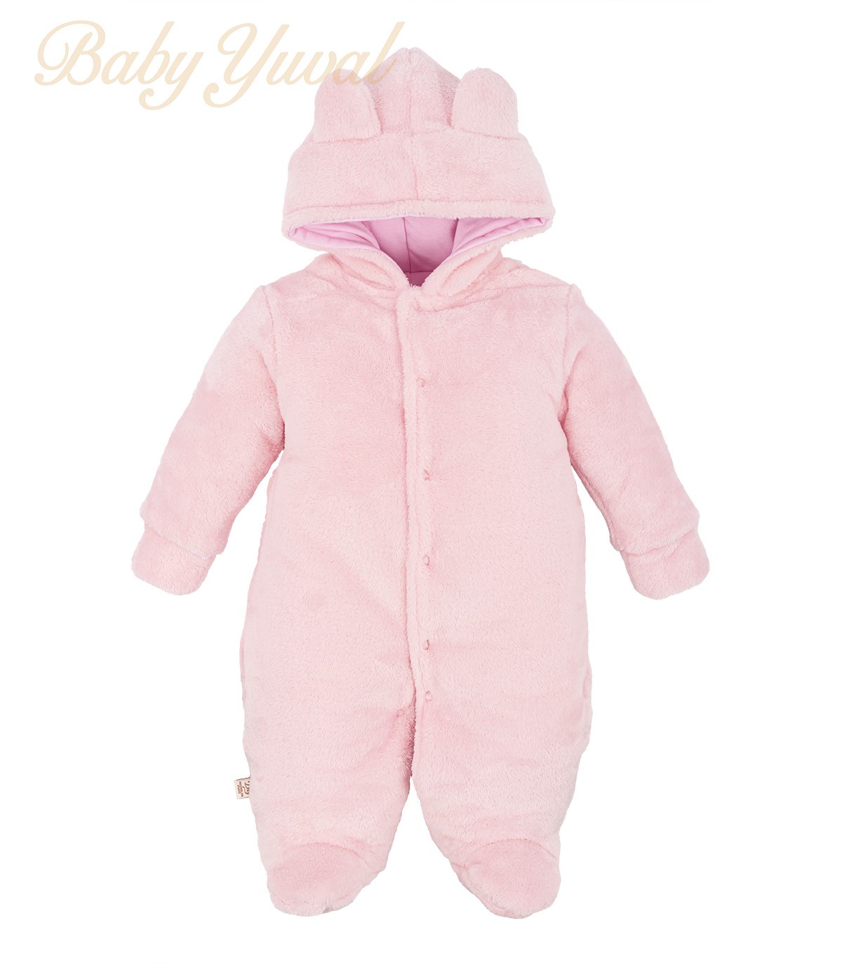 Enterizo Acolchado Plush | Osita Rosa