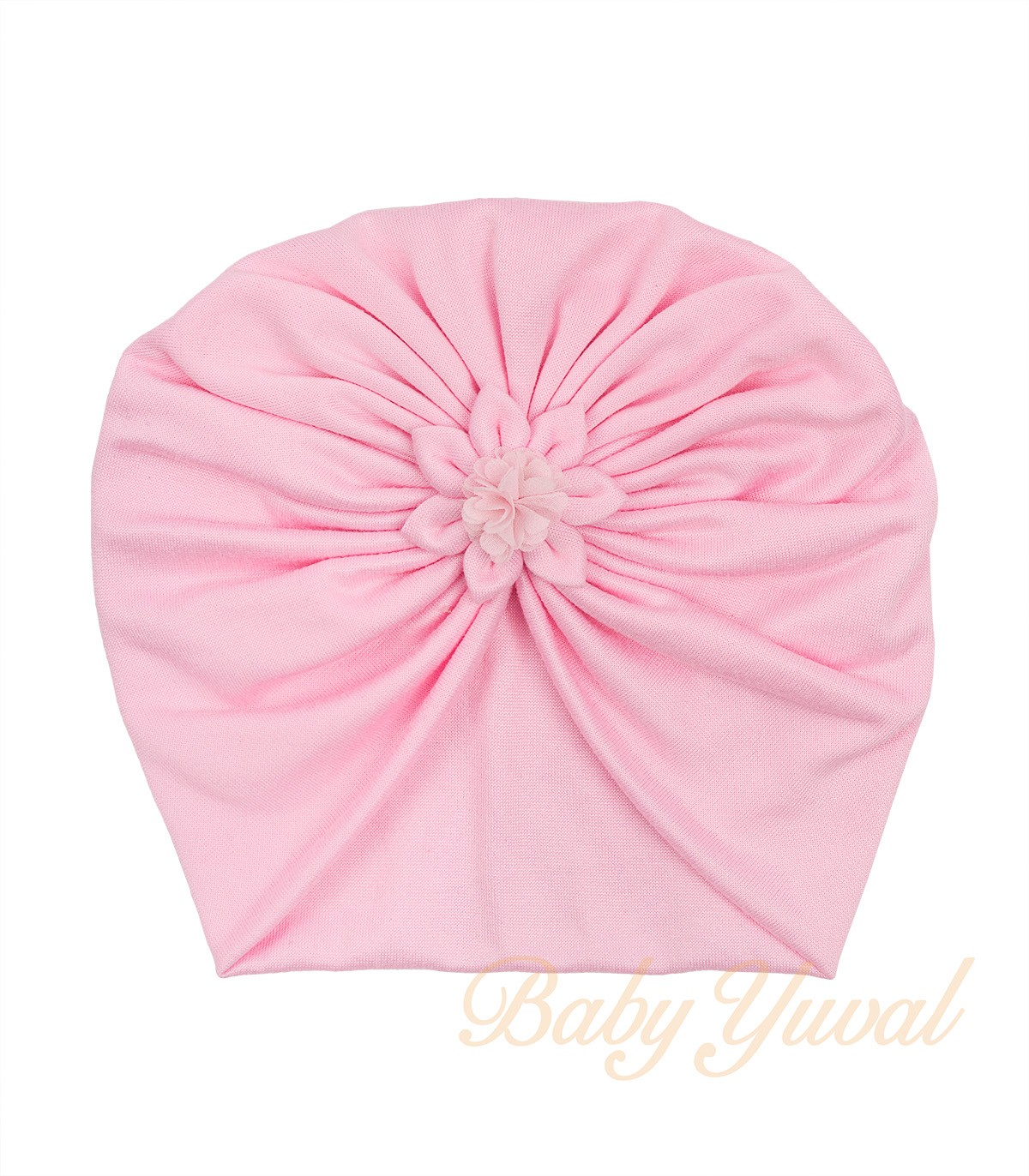 Turbante de Algodón Recién Nacida | Rosado