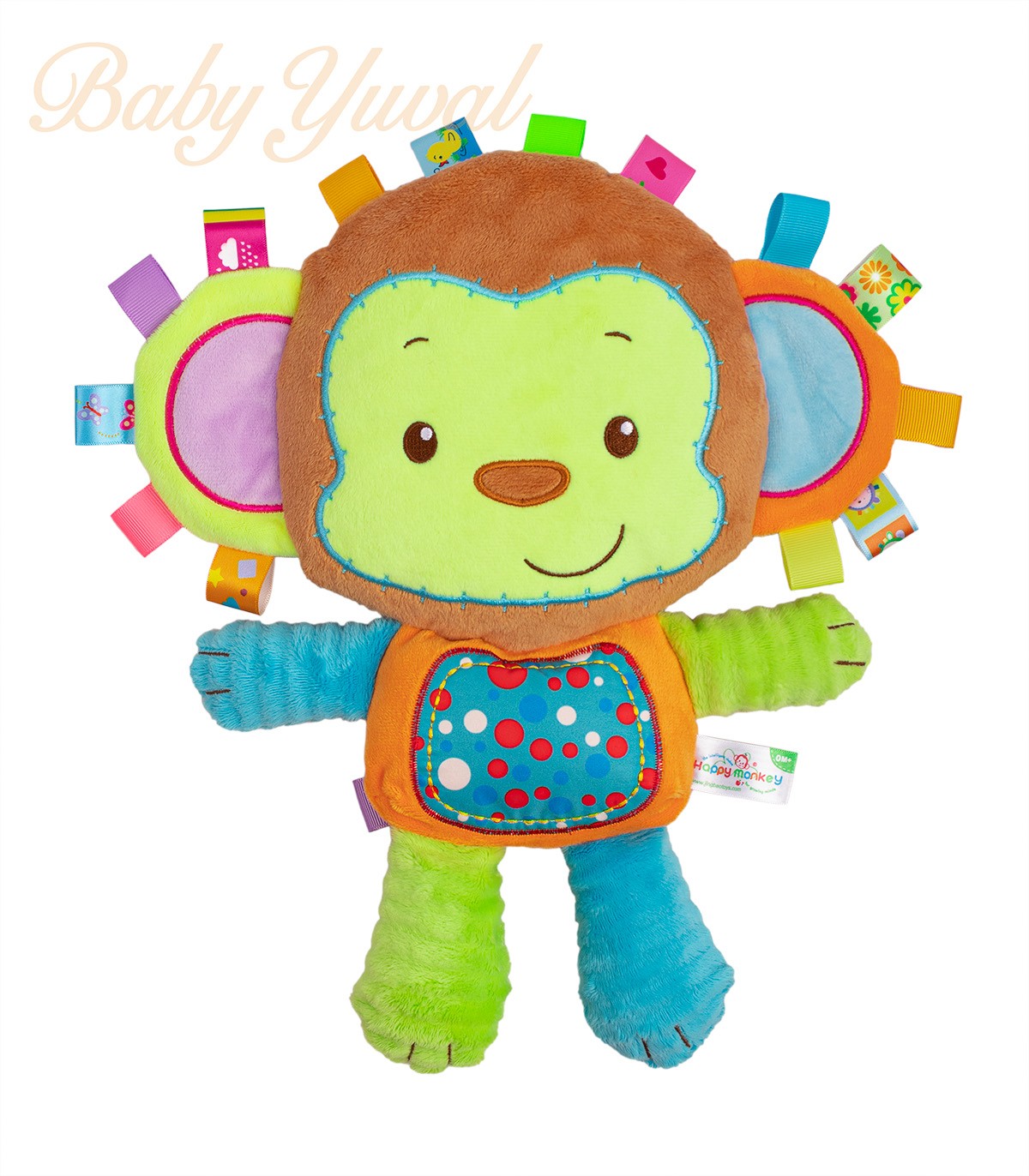 Peluche Monito Marrón | Estimulación Temprana Bebes