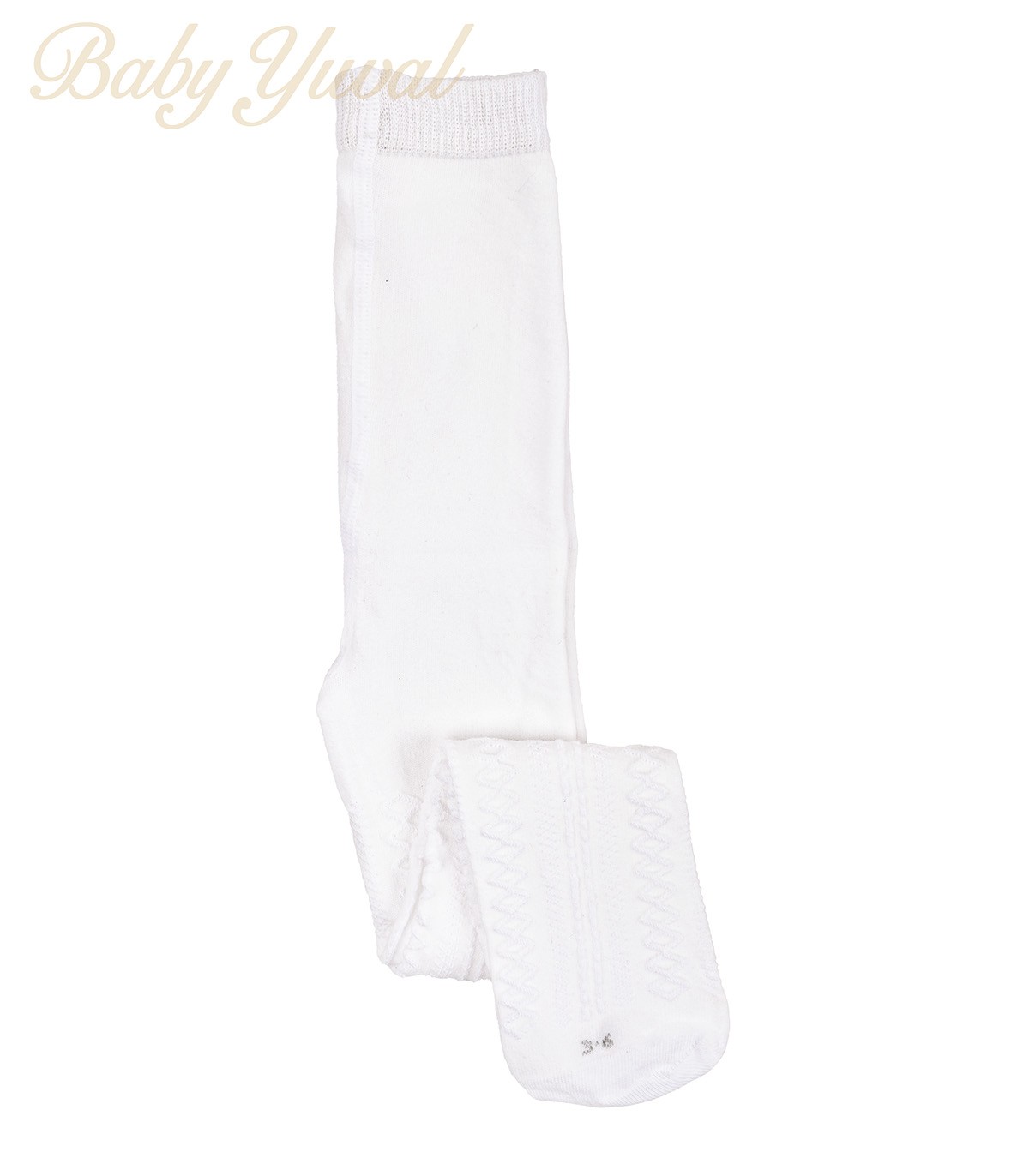 Panty de Invierno | Acanalado Blanco