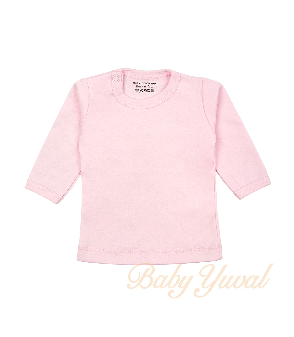 Polo Prematuro de Algodón Pima | Rosado