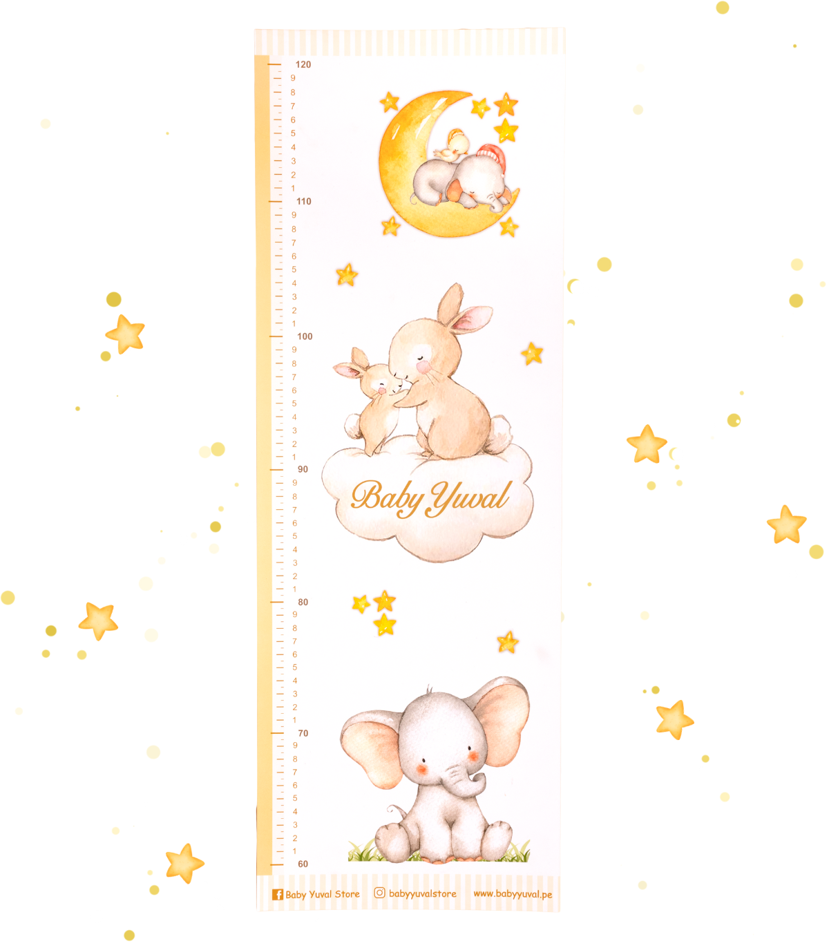 Tallímetro Baby Yuval ( hasta 120cm )