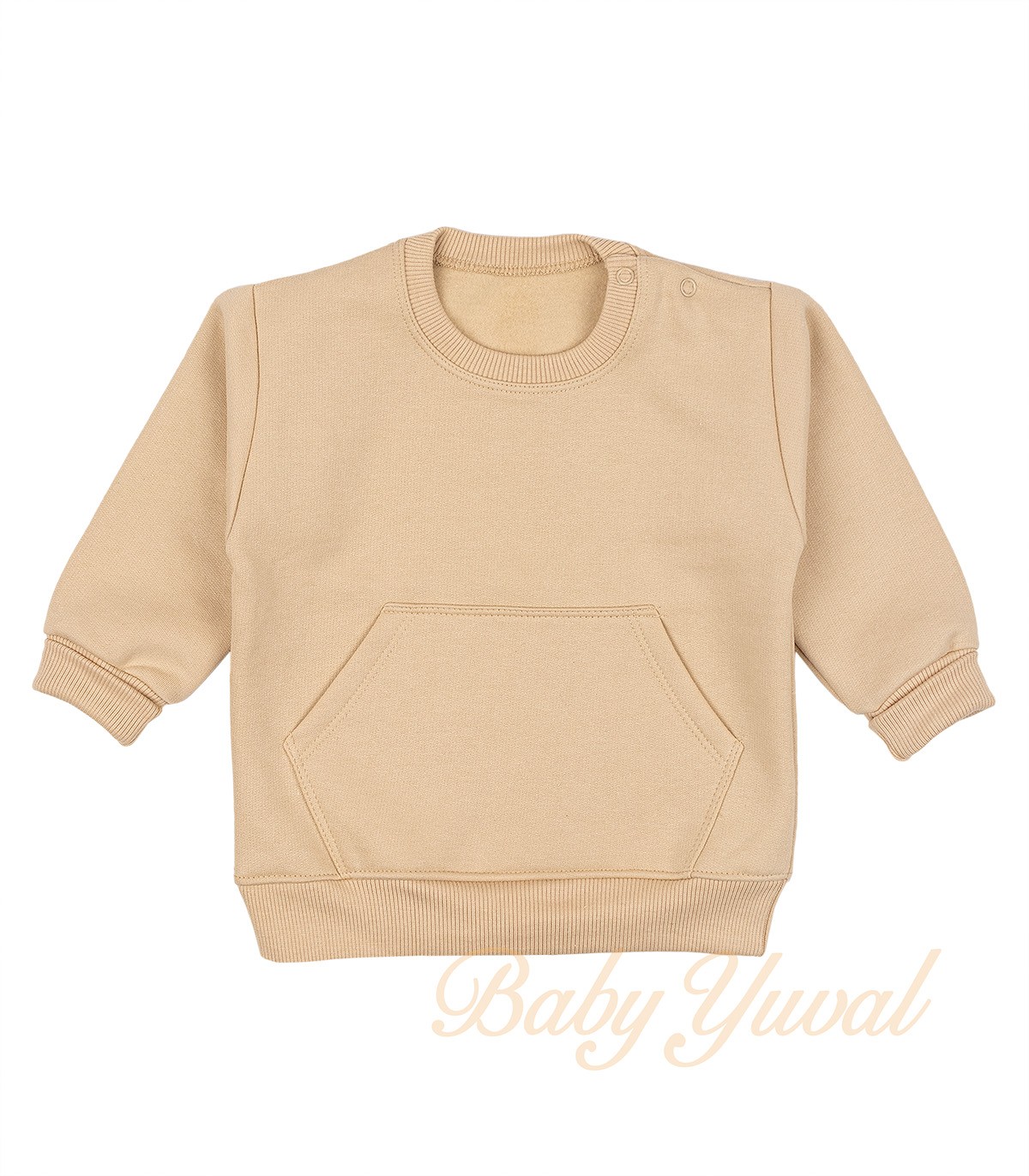 Polera de Franela Algodón | Beige