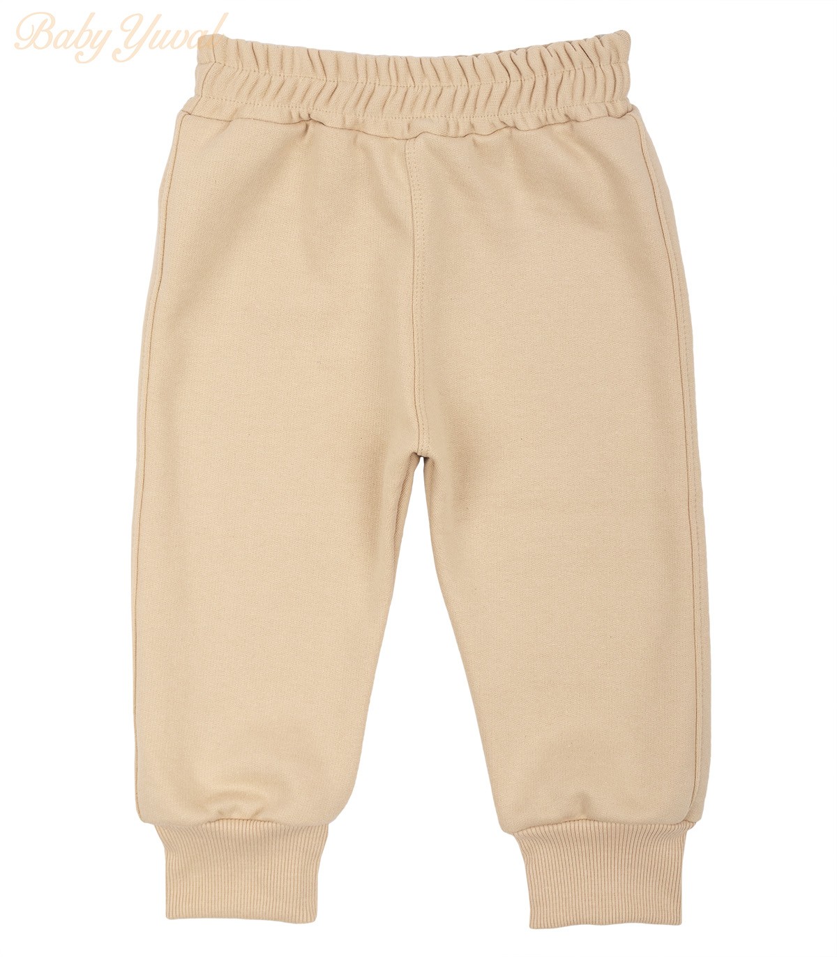 Pantalón de Franela Algodón | Beige