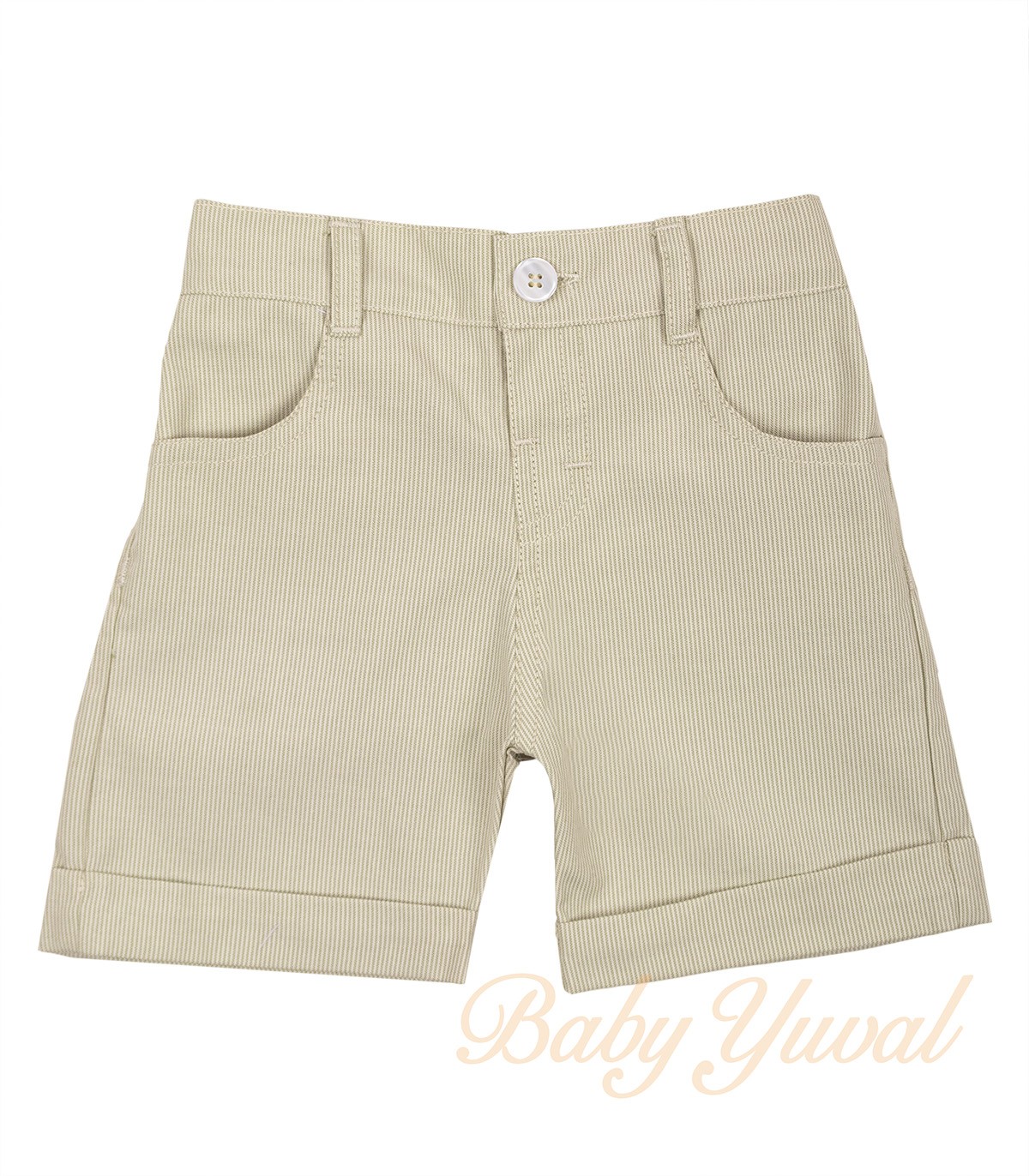 Short Drill Acanalado | Beige
