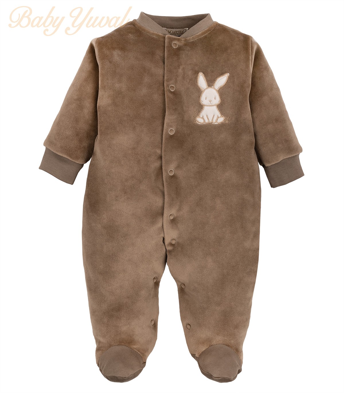 Enterizo Plush Algodón | Conejito Brown