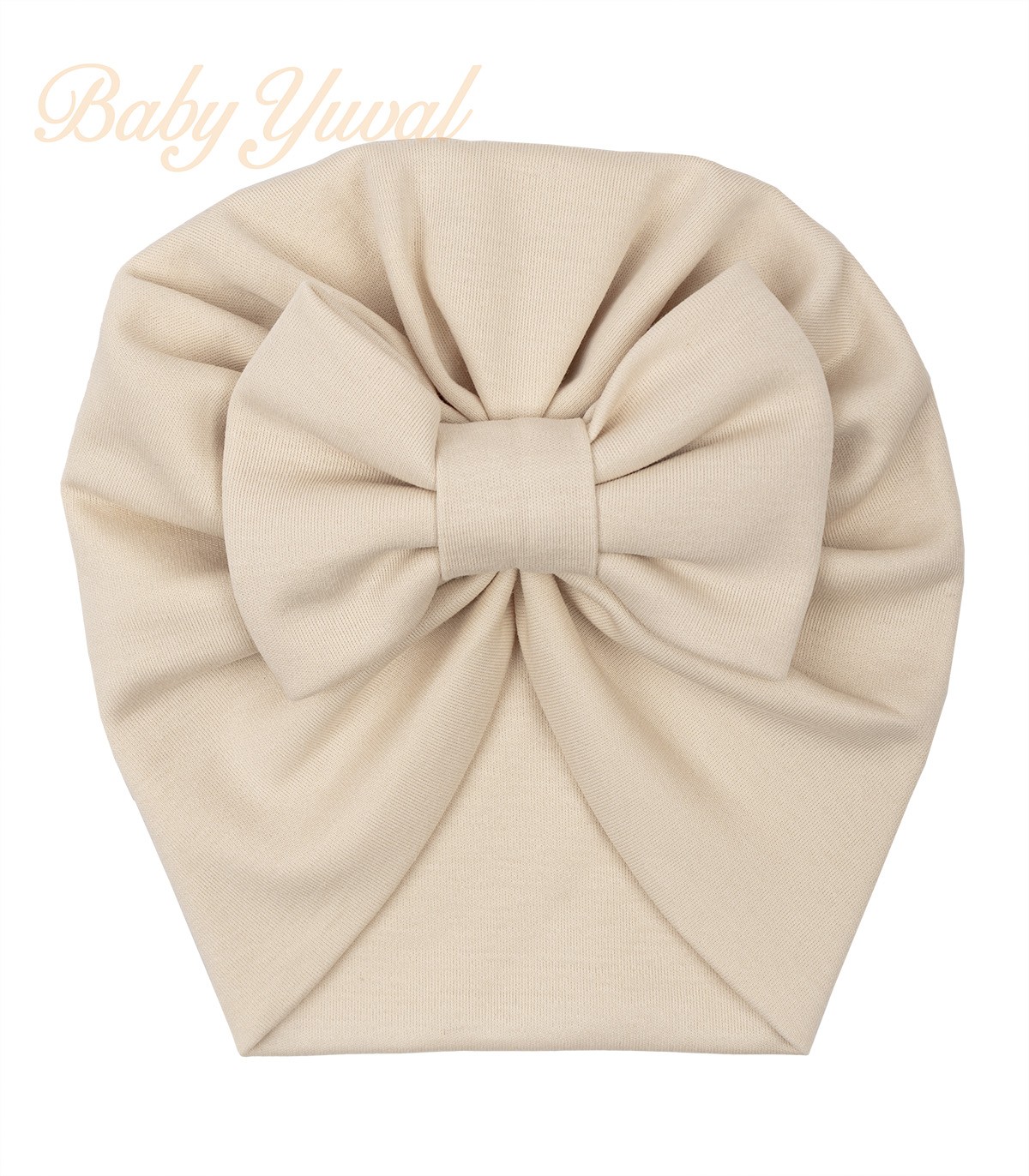 Turbante de Algodón Lazo | Beige